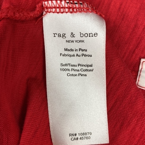 Rag & Bone Red Top - Picture 10 of 10